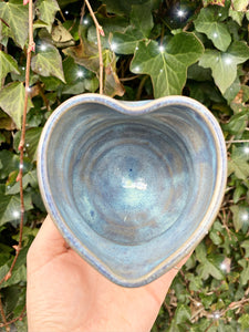 RIPPLE HEART POT - MYSTIC MIST