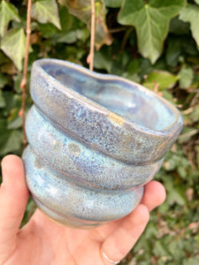 RIPPLE HEART POT - MYSTIC