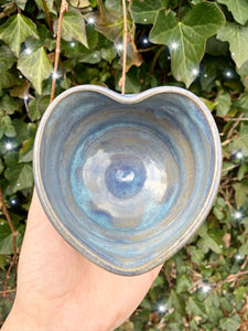 RIPPLE HEART POT - MYSTIC SKY