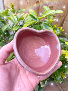 HEART TRINKET DISH - BLOSSOM