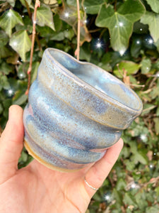 RIPPLE HEART POT - MYSTIC SKY